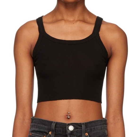 RE/DONE Black Tank - Picture 3 of 4